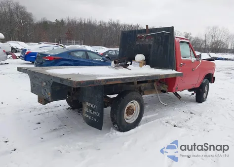 1985 Ford F250 z USA, uszkodzony, nr VIN 2FTHF261XFCB03571